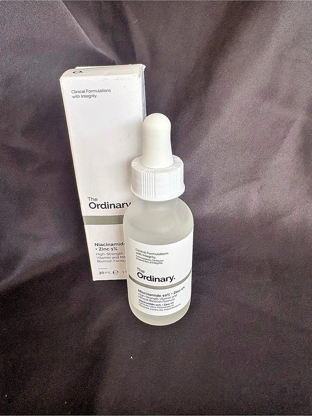 The Ordinary Niacinamide 10% + Zinc 1% % Serum 30 mL NWT